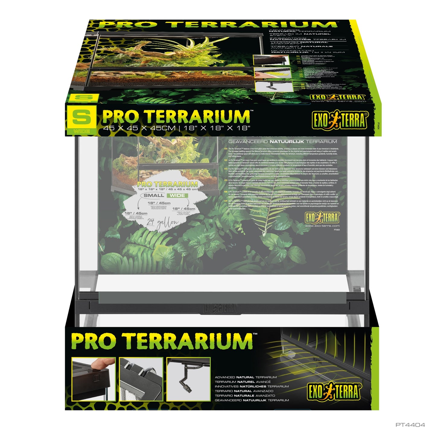 Exo Terra Pro Terrarium Small/Wide