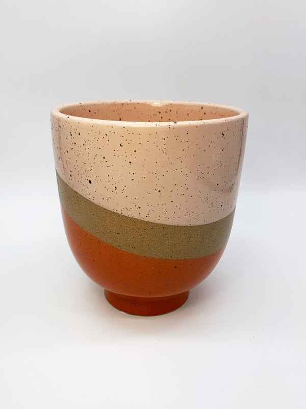 Pink/Orange/Sandstone Planter 5"